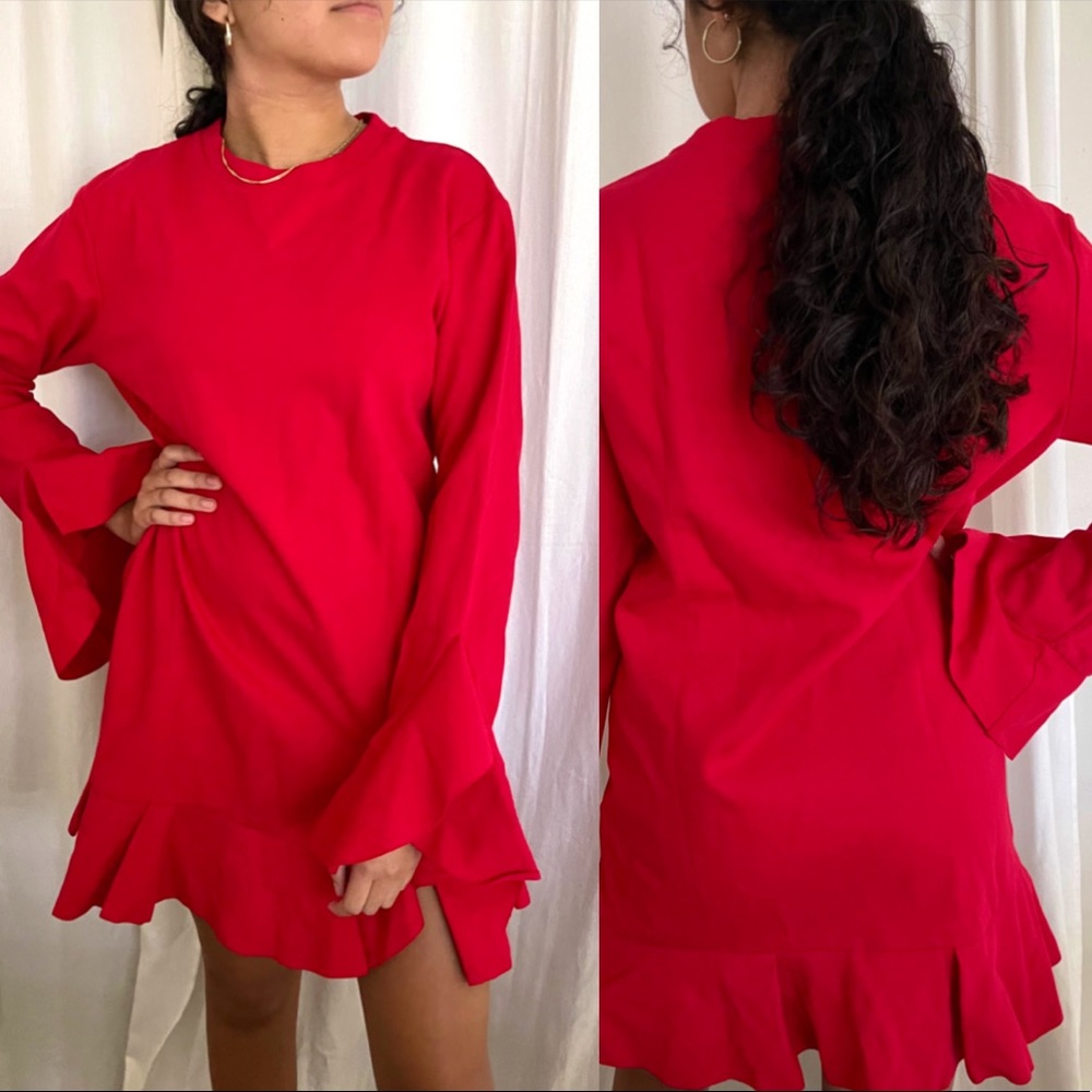 GOEN J. | ruffled dress